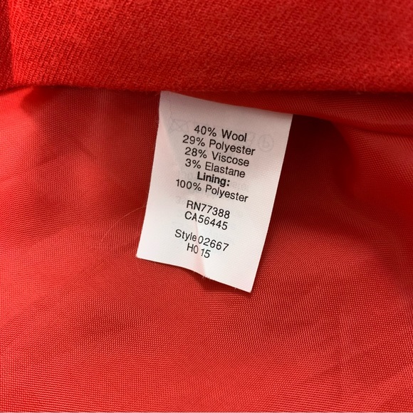 J. Crew Red Wool Blend Dress - Picture 11 of 16